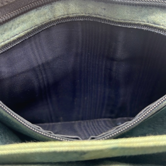 GUCCI GG Sherry Line Canvas Shoulder Bag Navy Blue vintage - Picture 11 of 11